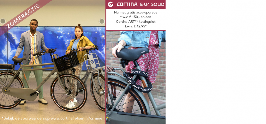 Cortina e-bike zomeractie